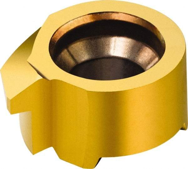 Sandvik Coromant - MB7 Grade 1025, Internal Stub Acme Threading Insert - 8 TPI Int Pitch, Right Hand Insert, TiAlN/TiN Finish, Carbide - Americas Industrial Supply