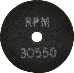 Made in USA - 2" 46 Grit Aluminum Oxide Cutoff Wheel - 1/16" Thick, 1/4" Arbor, 30,550 Max RPM, Use with Die Grinders - Americas Industrial Supply