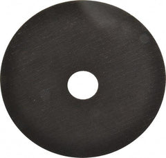Made in USA - 12" 36 Grit Aluminum Oxide Cutoff Wheel - 7/64" Thick, 1" Arbor, 6,112 Max RPM, Use with Stationary Tools - Americas Industrial Supply