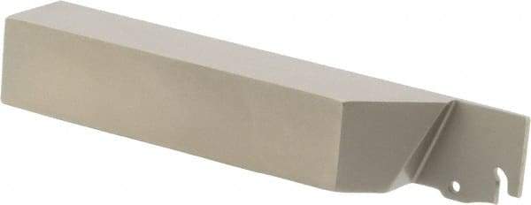 Iscar - External Thread, 1-1/8" Max Depth of Cut, 0.11" Min Groove Width, 5.905" OAL, Left Hand Indexable Grooving Cutoff Toolholder - 1" Shank Height x 1" Shank Width, TAG Insert Style, TGT Toolholder Style, Series Tang-GripIQ - Americas Industrial Supply