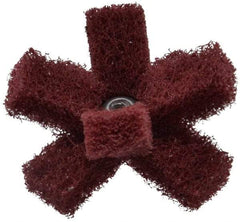 Standard Abrasives - 2 Inch Diameter Unmounted Buffing Wheel - 2 Ply, Scrubber Wheel, Medium Grade - Americas Industrial Supply