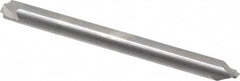 ProMax - 0.025" Radius, 1/8" Mill Diam, 2 Flute Solid Carbide Corner Rounding End Mill - Double End, Uncoated, 1-1/2" OAL, 1/8" Shank Diam - Americas Industrial Supply
