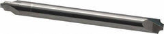 ProMax - 0.05" Radius, 3/16" Mill Diam, 2 Flute Solid Carbide Corner Rounding End Mill - Double End, Uncoated, 2" OAL, 3/16" Shank Diam - Americas Industrial Supply