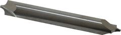 ProMax - 1/8" Radius, 5/16" Mill Diam, 2 Flute Solid Carbide Corner Rounding End Mill - Double End, Uncoated, 2-1/2" OAL, 5/16" Shank Diam - Americas Industrial Supply
