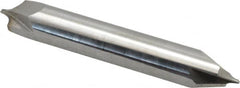 ProMax - 0.156" Radius, 3/8" Mill Diam, 2 Flute Solid Carbide Corner Rounding End Mill - Double End, Uncoated, 2-1/2" OAL, 3/8" Shank Diam - Americas Industrial Supply