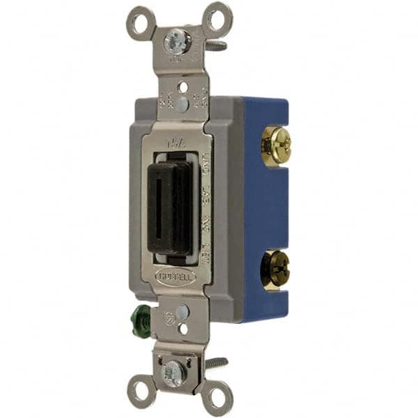 Hubbell Wiring Device-Kellems - Key Switches Switch Type: 6 Tumbler Switch Sequence: On-Off - Americas Industrial Supply