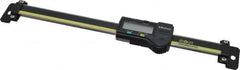 Mitutoyo - 0 to 6 Inch, 0.01mm Resolution Horizontal Electronic Linear Scale - 0.001 Inch Accuracy, Data Output, SR44 Battery - Americas Industrial Supply