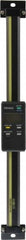 Mitutoyo - 0 to 8 Inch, 0.01mm Resolution Vertical Electronic Linear Scale - 0.001 Inch Accuracy, Data Output, SR44 Battery - Americas Industrial Supply