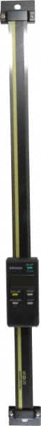 Mitutoyo - 0 to 12 Inch, 0.01mm Resolution Vertical Electronic Linear Scale - 0.002 Inch Accuracy, Data Output, SR44 Battery - Americas Industrial Supply