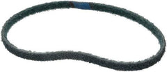 Brite Star - 1/2" Wide x 24" OAL, Aluminum Oxide Abrasive Belt - Aluminum Oxide, Very Fine, Nonwoven, Series SC-BS - Americas Industrial Supply