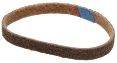 Brite Star - 3/4" Wide x 18" OAL, Aluminum Oxide Abrasive Belt - Aluminum Oxide, Coarse, Nonwoven, Series SC-BS - Americas Industrial Supply