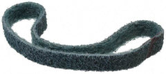 Brite Star - 3/4" Wide x 18" OAL, Aluminum Oxide Abrasive Belt - Aluminum Oxide, Very Fine, Nonwoven, Series SC-BS - Americas Industrial Supply