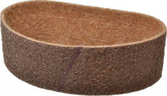 Brite Star - 3" Wide x 24" OAL, Aluminum Oxide Abrasive Belt - Aluminum Oxide, Coarse, Nonwoven, Series SC-BS - Americas Industrial Supply