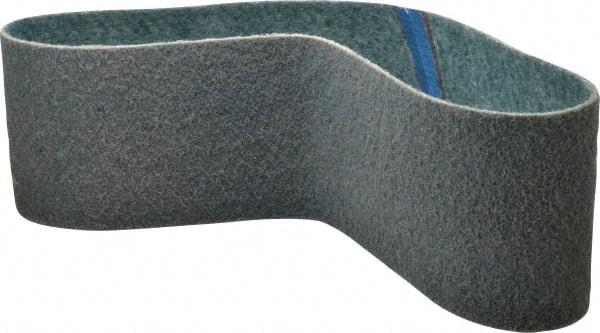 Brite Star - 6" Wide x 48" OAL, Aluminum Oxide Abrasive Belt - Aluminum Oxide, Very Fine, Nonwoven, Series SC-BS - Americas Industrial Supply