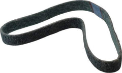 Brite Star - 1" Wide x 30" OAL, Aluminum Oxide Abrasive Belt - Aluminum Oxide, Very Fine, Nonwoven, Series SC-BS - Americas Industrial Supply