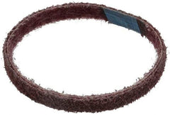 Brite Star - 1/2" Wide x 12" OAL, Aluminum Oxide Abrasive Belt - Aluminum Oxide, Medium, Nonwoven, Series SC-BS - Americas Industrial Supply