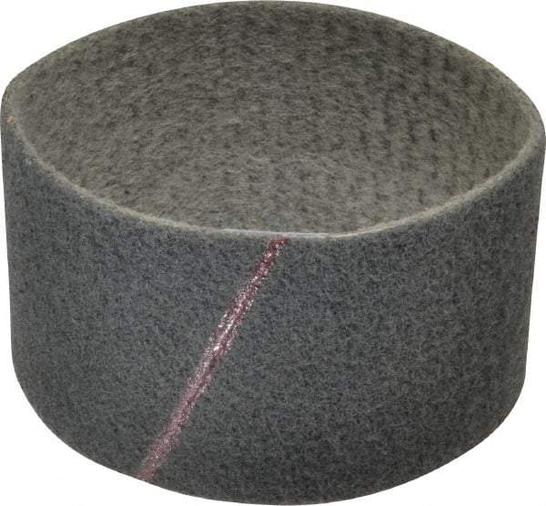 Brite Star - 3-1/2" Wide x 15-1/2" OAL, Silicon Carbide Abrasive Belt - Silicon Carbide, Super Fine, Nonwoven, Series SC-BS - Americas Industrial Supply