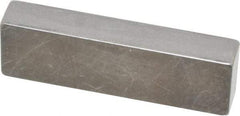 Mitutoyo - 0.2" Rectangular Steel Gage Block - Accuracy Grade AS-1, Includes Certificate of Inspection - Americas Industrial Supply