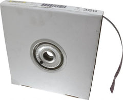 Tru-Maxx - 1" x 50 Yd 320 Grit Aluminum Oxide Cloth Roll - Extra Fine Grade, J Weighted Backing - Americas Industrial Supply