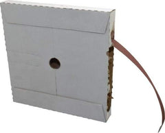 Tru-Maxx - 1" x 50 Yd 220 Grit Aluminum Oxide Cloth Roll - Very Fine Grade, J Weighted Backing - Americas Industrial Supply