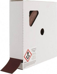 Tru-Maxx - 2" x 50 Yd 220 Grit Aluminum Oxide Cloth Roll - Very Fine Grade, J Weighted Backing - Americas Industrial Supply