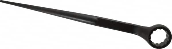 Proto - 1-5/8" 12 Point Spud Handle Box Wrench - Single End, 2-15/32" Head Diam x 1-1/8" Head Thickness, 22" OAL, Steel, Black Finish - Americas Industrial Supply