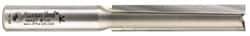 Amana Tool - 1/2" Diam, 1/2" Shank Diam, 2-1/2" Length of Cut, 2 Flute Straight Plunge Router Bit - 4-1/2" Overall Length, Carbide Tipped - Americas Industrial Supply
