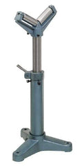 Palmgren - 38-1/2 Inch High V Roller Support Stand - 2,000 Lbs. Limit - Americas Industrial Supply