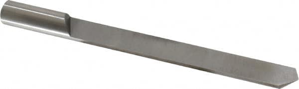 Made in USA - 1/2", High Speed Steel Half Round Drill Bit - Americas Industrial Supply