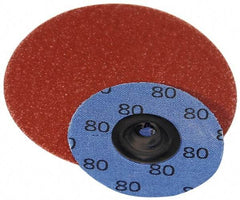 Superior Abrasives - 3" Disc Diam, 36 Grit, Aluminum Oxide Quick Change Disc - Type S Attaching System, Coated, Very Coarse Grade - Americas Industrial Supply