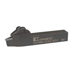 Kennametal - DVVN, Neutral Cut, 0° Lead Angle, 3/4" Shank Height x 3/4" Shank Width, Negative Rake Indexable Turning Toolholder - 5" OAL, VN..33. Insert Compatibility, Series Kenclamp - Americas Industrial Supply