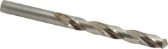 Interstate - 27/64" 118° High Speed Steel Jobber Drill - Bright Finish, Right Hand Cut, Spiral Flute, Straight Shank, 5-3/8" OAL, Standard Point - Americas Industrial Supply