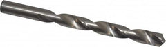 Interstate - 7/16" 118° High Speed Steel Jobber Drill - Bright Finish, Right Hand Cut, Spiral Flute, Straight Shank, 5-1/2" OAL, Standard Point - Americas Industrial Supply