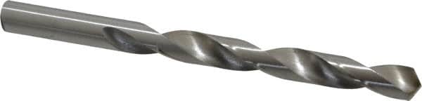 Interstate - Letter X 118° High Speed Steel Jobber Drill - Bright Finish, Right Hand Cut, Spiral Flute, Straight Shank, 5-1/8" OAL, Standard Point - Americas Industrial Supply