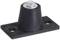 Mason Ind. - 1/2-13 Bolt Thread, 5-1/2" Long x 3-5/16" Wide x 2-3/4" High Stud Mount Leveling Pad & Mount - 260 Max Lb Capacity - Americas Industrial Supply
