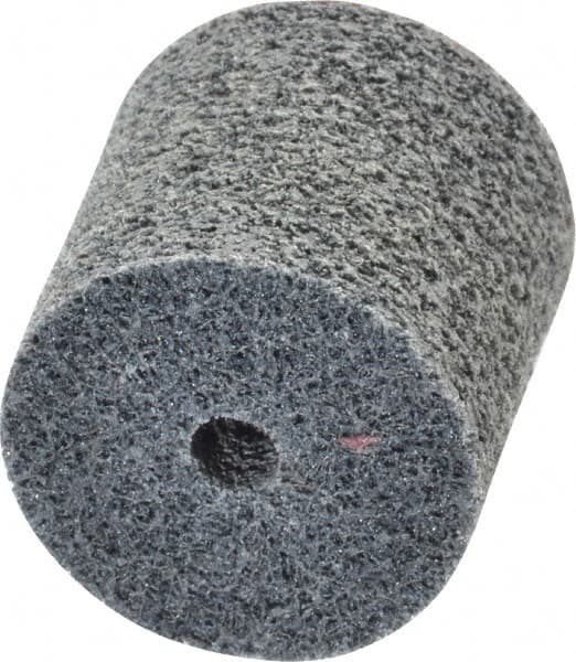 3M - 1" Diam, 1" Face Width, 3/16" Center Hole, Fine Grade, Silicon Carbide Deburring Wheel - Unitized, Hard Density 6 Grade, 35,100 RPM - Americas Industrial Supply