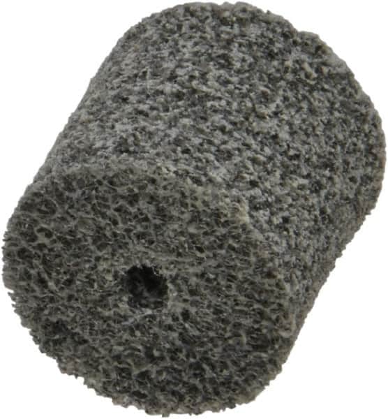 3M - 1" Diam, 1" Face Width, 3/16" Center Hole, Medium Grade, Aluminum Oxide Deburring Wheel - Unitized, Soft Density 2 Grade, 25,100 RPM - Americas Industrial Supply