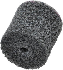 3M - 1" Diam, 1" Face Width, 3/16" Center Hole, Fine Grade, Silicon Carbide Deburring Wheel - Unitized, Soft Density 2 Grade, 30,100 RPM - Americas Industrial Supply