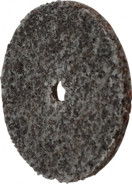 3M - 1-1/2" Diam, 1/8" Face Width, 3/16" Center Hole, Coarse Grade, Aluminum Oxide Deburring Wheel - Unitized, Hard Density 8 Grade, 30,100 RPM - Americas Industrial Supply