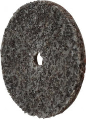 3M - 1-1/2" Diam, 1/8" Face Width, 3/16" Center Hole, Coarse Grade, Aluminum Oxide Deburring Wheel - Unitized, Hard Density 8 Grade, 30,100 RPM - Americas Industrial Supply