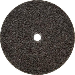3M - 2" Diam, 1/8" Face Width, 3/16" Center Hole, Medium Grade, Aluminum Oxide Deburring Wheel - Unitized, Hard Density 6 Grade, 22,100 RPM - Americas Industrial Supply
