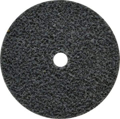3M - 2" Diam, 1/4" Face Width, 1/4" Center Hole, Medium Grade, Aluminum Oxide Deburring Wheel - Unitized, Soft Density 2 Grade, 16,100 RPM - Americas Industrial Supply