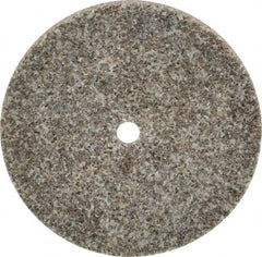 3M - 3" Diam, 1/4" Face Width, 1/4" Center Hole, Coarse Grade, Aluminum Oxide Deburring Wheel - Unitized, Hard Density 8 Grade, 18,100 RPM - Americas Industrial Supply