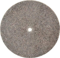 3M - 4" Diam, 1/4" Face Width, 1/4" Center Hole, Coarse Grade, Aluminum Oxide Deburring Wheel - Unitized, Hard Density 8 Grade, 12,100 RPM - Americas Industrial Supply