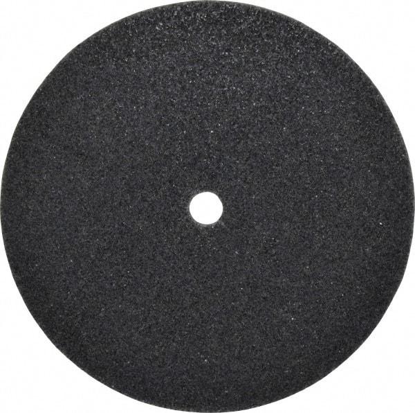 3M - 6" Diam, 1/4" Face Width, 1/2" Center Hole, Fine Grade, Silicon Carbide Deburring Wheel - Unitized, Soft Density 2 Grade, 5,000 RPM - Americas Industrial Supply