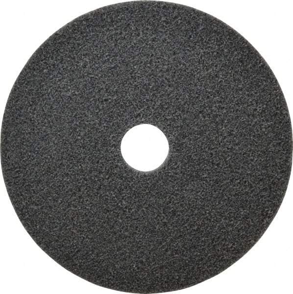 3M - 6" Diam, 1/2" Face Width, 1" Center Hole, Medium Grade, Aluminum Oxide Deburring Wheel - Unitized, Soft Density 2 Grade, 4,500 RPM - Americas Industrial Supply