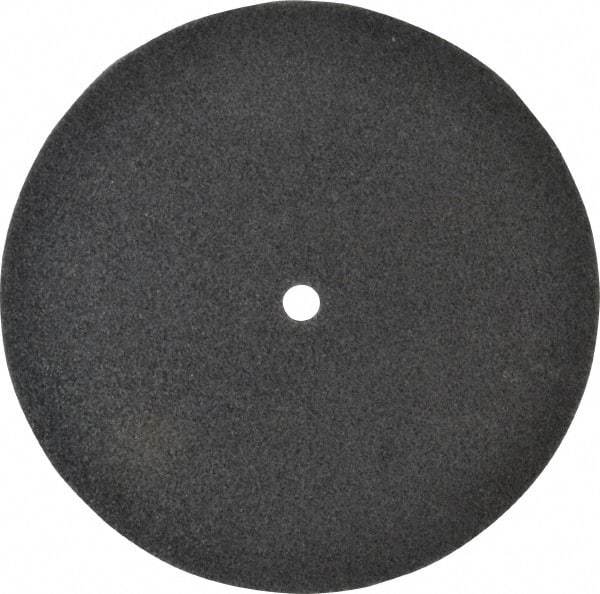 3M - 8" Diam, 1/4" Face Width, 1/2" Center Hole, Fine Grade, Silicon Carbide Deburring Wheel - Unitized, Soft Density 2 Grade, 4,000 RPM - Americas Industrial Supply