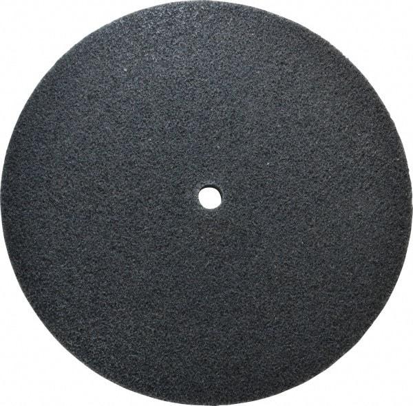 3M - 8" Diam, 1/2" Face Width, 1/2" Center Hole, Fine Grade, Silicon Carbide Deburring Wheel - Unitized, Soft Density 2 Grade, 4,000 RPM - Americas Industrial Supply