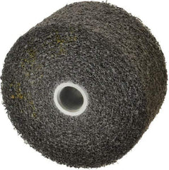 3M - 6" Diam, 3" Face Width, 1" Center Hole, Coarse Grade, Silicon Carbide Deburring Wheel - Convolute, Soft Density 2 Grade, 6,000 RPM - Americas Industrial Supply