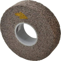 3M - 8" Diam, 2" Face Width, 3" Center Hole, Coarse Grade, Aluminum Oxide Deburring Wheel - Convolute, Hard Density 7 Grade, 4,500 RPM - Americas Industrial Supply